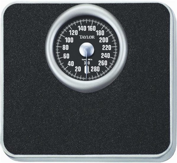 Mechanical Bath Scale, 300 lb. Cap., 2 lb. Graduations